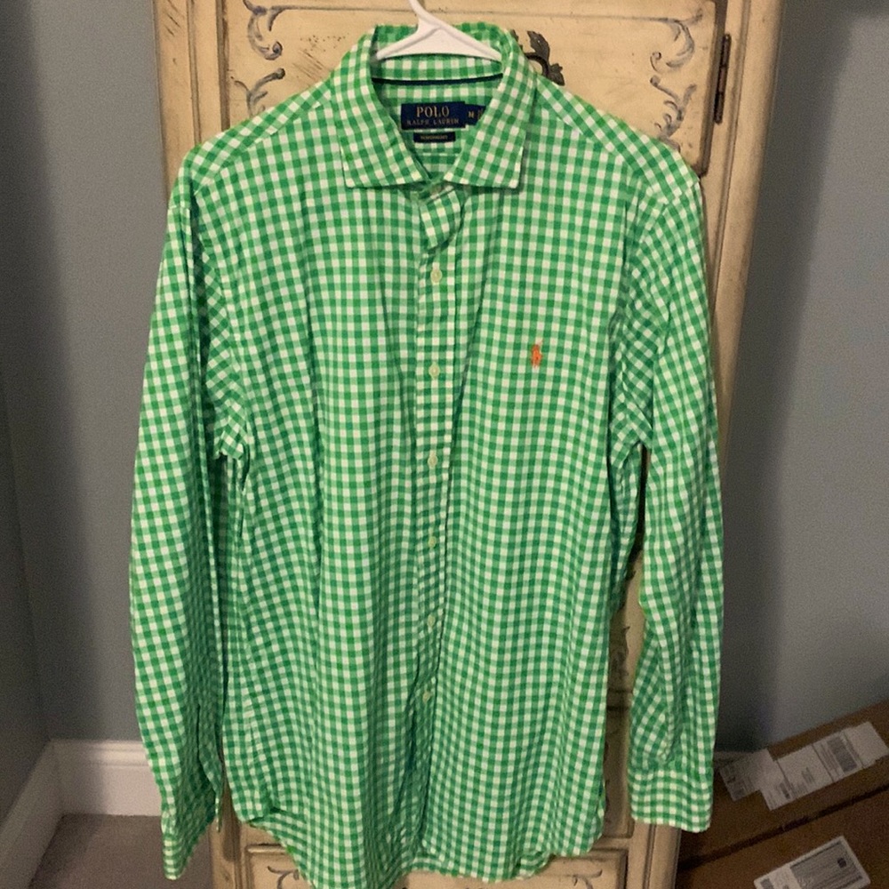 Spring POLO button down, great shape, worn very few times.